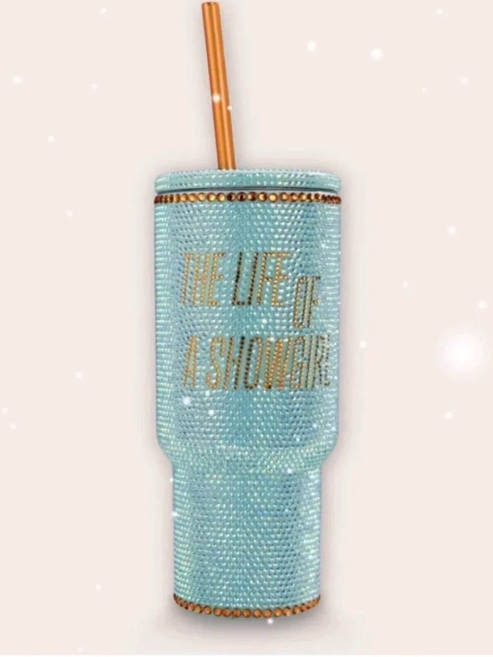 NEW Taylor Swift The Life Of A Showgirl Rhinestone Tumbler 30oz Bedazzled Cup